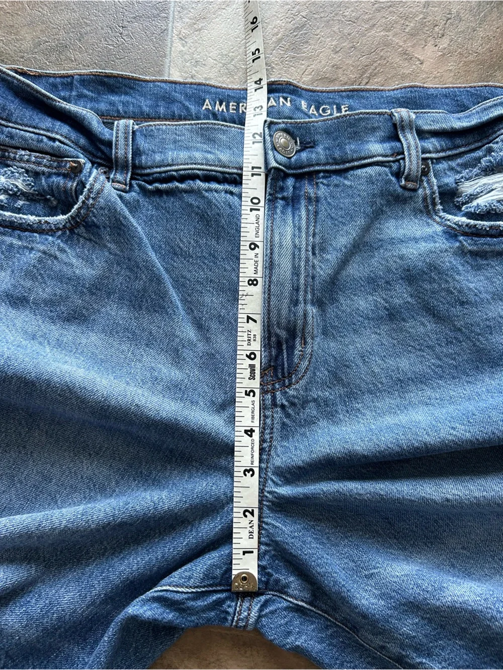 American Eagle ‘90s Boyfriend Bermuda denim short jorts size 16